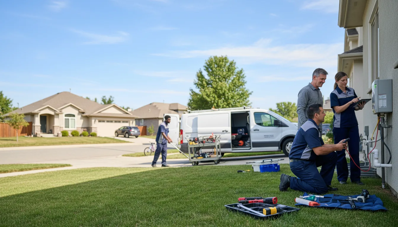 Tankless water heater service in San Lorenzo, CA